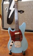 KURT COBAIN - Fender Mustang Sonic Blue 1:4 Scale Replica Guitar ~Axe Heaven