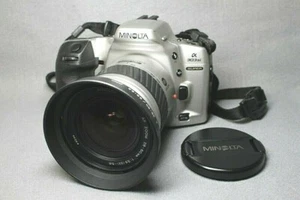 MINOLTA α 303si SUPER 35mm film camera / AF zoom 28-80mm Lens #6076 - Picture 1 of 12