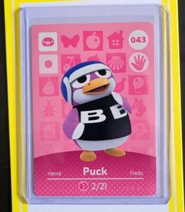 Disco - 43 - 043 - Serie 1 - Tarjeta amiibo auténtica de cruce de animales - Imagen 1 de 1