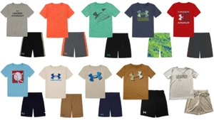 New Under Armour Toddler Boys' T-Shirt and Shorts Set Pick Size & Color MSRP:$40 - Picture 1 of 11