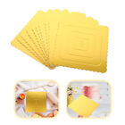 10Pcs Portable Cake Plate Food Grade Paper Cake Board Birthday Party Square