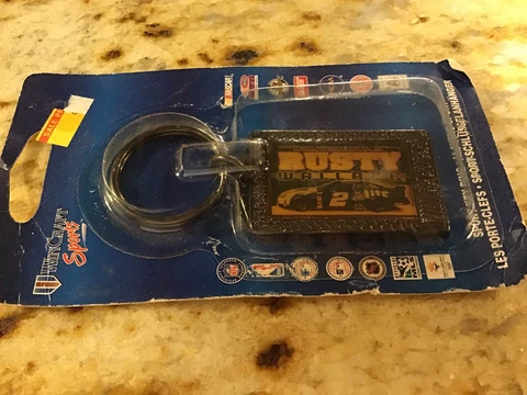 RUSTY WALLACE #2 WINCRAFT NASCAR SPORTS ACRYLIC KEYCHAIN Cover