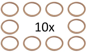 10 Stück Kupferdichtring Dichtung Kupfer Ring 21x26x1,5 mm DIN 7603  Form A - Bild 1 von 1