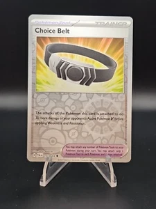 Choice Belt 176/193 Sv02: Paldea Evolved Reverse Holo Pokemon TCG Playable Mint - Picture 1 of 2