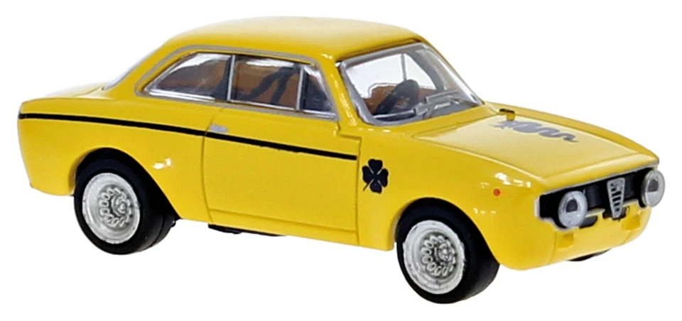 BREKINA 29701 - Alfa Romeo Giulia GTA 1300 giallo, Scala H0 1:87 - Immagine 1 di 1