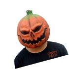 CreepyParty Deluxe Novelty Halloween Costume Party Props Latex Pumpkin Head M...