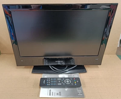 Hitachi 19LD6890U A 19" TV Freeview, SCART, HDMI, VGA, composite - With Remote - Image 1 of 4