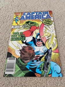 Captain America 320 VF/NM 9.0 High Grade Flagello Serpent Society 1986 - Foto 1 di 4