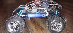 Nitro Stampede 3.3 TRX Motor All Aluminum, Bigbore Shocks. Steel Cage.Queen - Picture 1 of 15