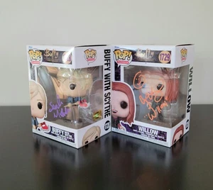 Buffy the Vampire Slayer Signed Autographed Funko Pop Set Authenticated - Picture 1 of 9