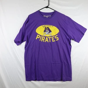 East Carolina Pirates Shirt Herren XL lila NCAA Football C Johnson 5 Tee USA - Bild 1 von 8