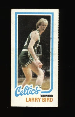 1980 Topps Basketball Single Panel #34 Larry Bird Celtics HOF Rookie Card RC - Image 1 of 2