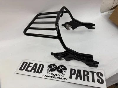 Harley OEM 50300135 holdfast 2-up M8 FLFB FXBR detachable luggage rack - Image 1 of 4