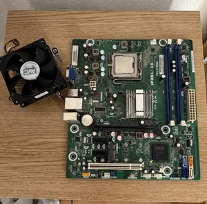 Intel Core2 Quad Q8300 LGA775 - HP Motherboard & CPU Cooler Heatsink Bundle - Picture 1 of 5