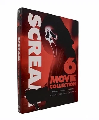 Scream: The Complete 6-Movie Collection (DVD) Brand New Sealed — 第 1/2 张图片