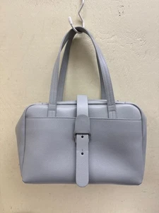 Senreve Arzttasche grau Pebbled Leder Schultertasche Tasche - Bild 1 von 6