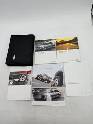 Audi A4/S4 2015 fabricante de equipos originales conjunto manual del propietario con estuche navegación  Foto 1 de 3