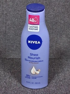 Nivea Shea Nourish Lotion 48hr Lasting Moisture 8.4fl OZ New - Picture 1 of 3