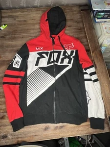 fox mx racining motorcross zip up jacket Size Small S - Picture 1 of 12