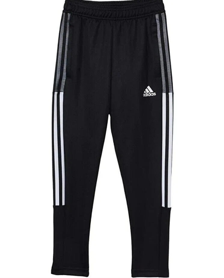 adidas Tiro 21 Unisex Kids Large Track Pants - Black (23880)