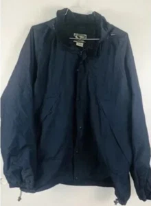 Vintage Field & Stream - Men's Navy Hooded Rain Jacket - Sz XL - Picture 1 of 1
