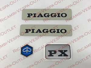 PIAGGIO CIAO PX P PV ADESIVO SERBATOIO PARAFANGO STEMMA KIT COMPLETO STIKERS LOG - Foto 1 di 2