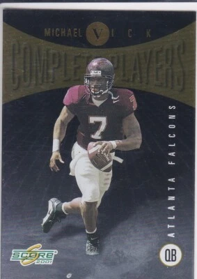 MICHAEL VICK ROOKIE CARD 2001 Score Complete Players Falcons Football INSERT RC! - Image 1 of 2