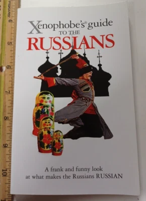 The Xenophobe's Guide to the Russians by Zhelvis, Vladimir Paperback Travel Book - Image 1 of 4