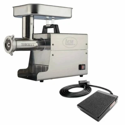 LEM Big Bite Meat Grinder #12 + Foot Switch - Image 1 of 4