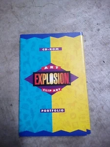 ART EXPLOSION & CLICKART Clip Art Photos Backgrounds Vectors 7 Discs - Picture 1 of 3