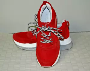 J/Slides Ayla Damen-Sportschuhe | hellrotes Leder | US-Größe 9 M - Bild 1 von 8