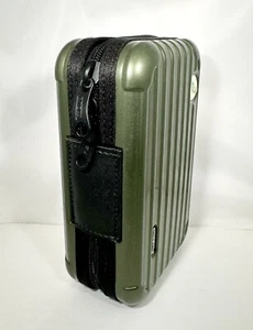 Rimowa First Class Amenity Toiletries Case Metallic Olive Green - Picture 1 of 6