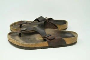 Sandalias Birkenstock 270 Granada Cuero Marrón EU 42 EE. UU. Hombre 9/Mujer 11 - Imagen 1 de 12