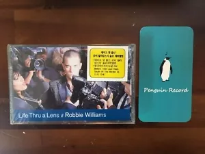 Robbie Williams - Life Thru A Lens CASSETTE TAPE KOREA EDITION SEALED - Picture 1 of 3