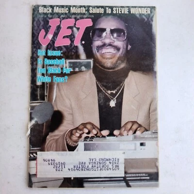 Jet Magazine June 14th 1982 Black Music Month Salute To Stevie Wonder Hot Issue  - Image 1 of 4