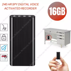 MP3 Digital Voice Recorder Magnetic Spy Hidden Mini Audio Activated Dictaphonex - Picture 1 of 12