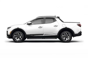 Double sport stripes decal sticker graphic design kit bar for Hyundai Santa Cruz - Picture 1 of 5