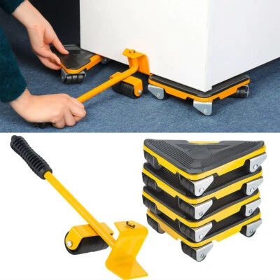 Transportroller Set Möbel Gleitsystem Möbelheber mit Möbelroller Umzugshelfer - Bild 1 von 4