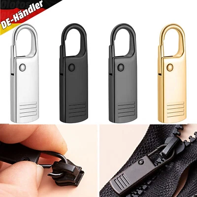 3-10x Reißverschlussanhänger Reissverschluss Reparatur Set Metall Ersatz Zipper - Bild 1 von 4