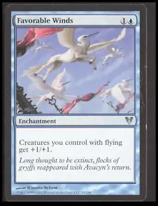 MTG Favorable Winds 51 Uncommon Avacyn Restored Card CB-1-3-B-40 - Bild 1 von 7