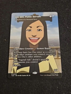 Joo Dee, Public Servant / Sakashima Borderless TLA MTG Avatar The Last Airbender - Image 1 of 4