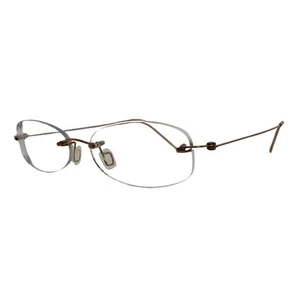 Lunettes de vue sans monture rose titane Minima montures uniquement - très bon état - Photo 1/10