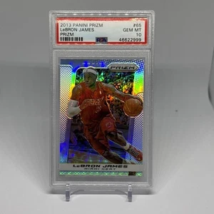 2013-14 Panini Prizm - Silver Prizm #65 LeBron James PSA 10 Miami Heat - Picture 1 of 4
