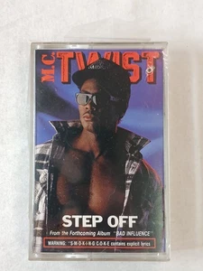 M.C. Twist Step Off Smoking Coke Sealed Cassette Tape Single 1991 Lethal Beat - Picture 1 of 4