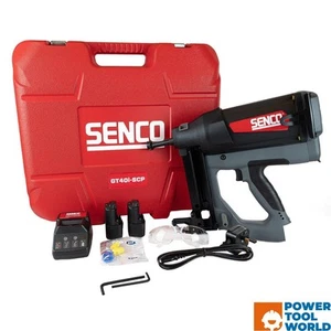 Senco GT40i-SCP Cordless Li-Ion Gas Concrete Nailer Kit Inc 2x 2.5Ah Batts - Picture 1 of 6