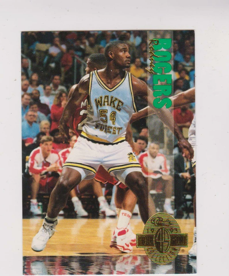 1993 Classic Four Sport #6 Rodney Rogers RC, Wake Forest Demon Deacons - Image 1 of 1