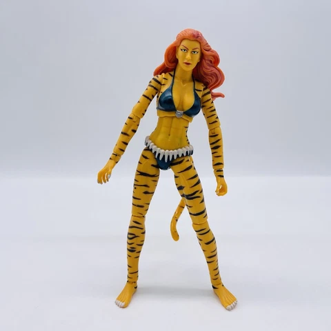 Tigra Marvel Legends WalMart Nemesis BAF Wave 6" Avengers West Cover