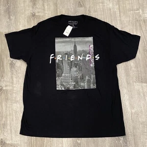 FRIENDS T-Shirt 2XL TV Show Black Tshirt NEW W/ TAGS - Picture 1 of 3