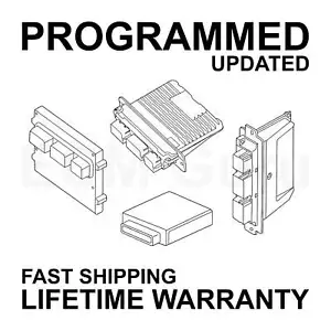 3S4A-12A650-LA | 2003 Ford FOCUS 2.0L PROGRAMMED ECM PCM ECU - Picture 1 of 1