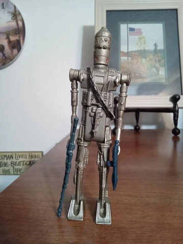 Vintage Star Wars 1980 IG-88 Figure Complete Hollow Eyed NO COO VARIANT! *READ*! Cover